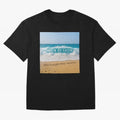 WALK BY FAITH - Through the Storm - Ocean Wave Art Oversized T-Shirt Carry the Dream of FIFA World Cup 2026 USA Canada Mexico Spirit, Highlighting England, France and Netherlands, Messi and Cristiano Ronaldo, Football Passion, Legendary