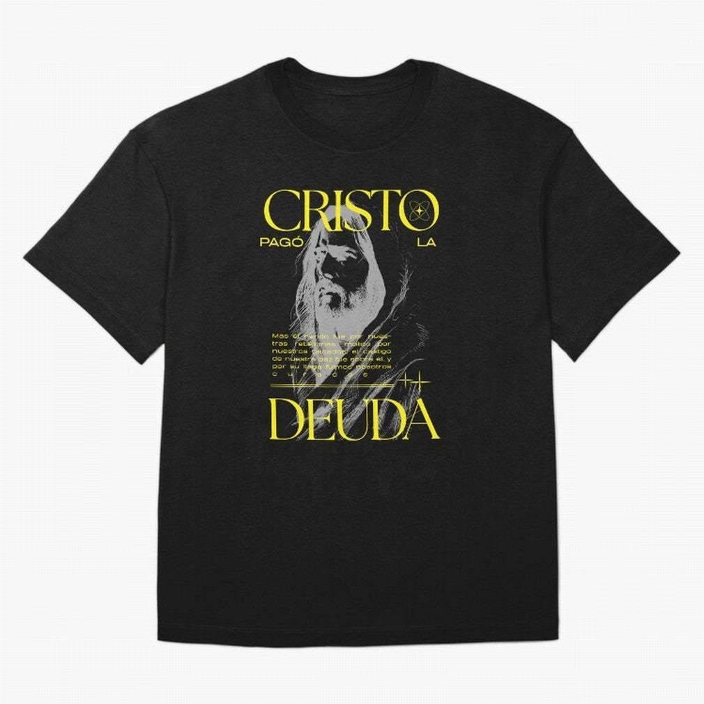 Cristo Pag¨® la Deuda - Isa¨ªas 53:5 Streetwear Style Oversized T-Shirt Bring a Vintage Feel to FIFA World Cup 2026 Group Stage for Fans of Messi, CR7 and Mbappe and Argentina and Brazil, Bringing Champion Mindset, Group Stage Buzz, Knockout