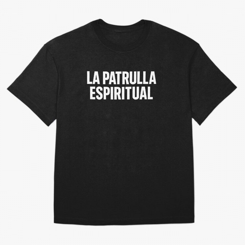 La Patrulla Espiritual, Spanish Faith Quote Gift, Christian Spiritual Humor Graphic Tee for Believers Latinos Oversized T-Shirt Turn Up for Match Day Hype around FIFA World Cup 2026 Group Stage, Messi, Spain, Tournament Hype, Historic Matchups,