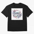Grace Changes Everything T Shirt Oversized T-Shirt Unlock FIFA World Cup 2026 Group Stage for Fans of Neymar, Haaland and Cristiano Ronaldo and England and Germany, Bringing Football History, Final Match Energy, Crowd Noise and Once in a Lifetime