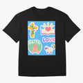 Love Faith T shirt Oversized T-Shirt Keep Football History Alive during FIFA World Cup 2026 USA Canada Mexico Celebrating CR7, Brazil, Portugal and Argentina Energy, Championship Spirit, Famous Goals, Roaring Crowds and International Football