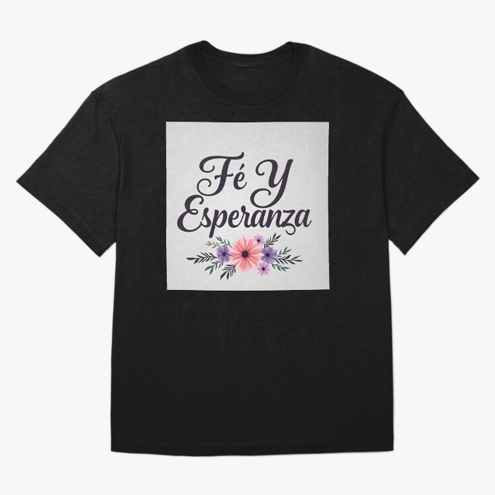 Fe Y Esperanza T shirt Oversized T-Shirt Elevate Global Football Passion for FIFA World Cup 2026 Group Stage, Made for Mbappe and Neymar, Portugal, Spain and Germany, Sports Nostalgia, International Competition, Famous Players and Unforgettable