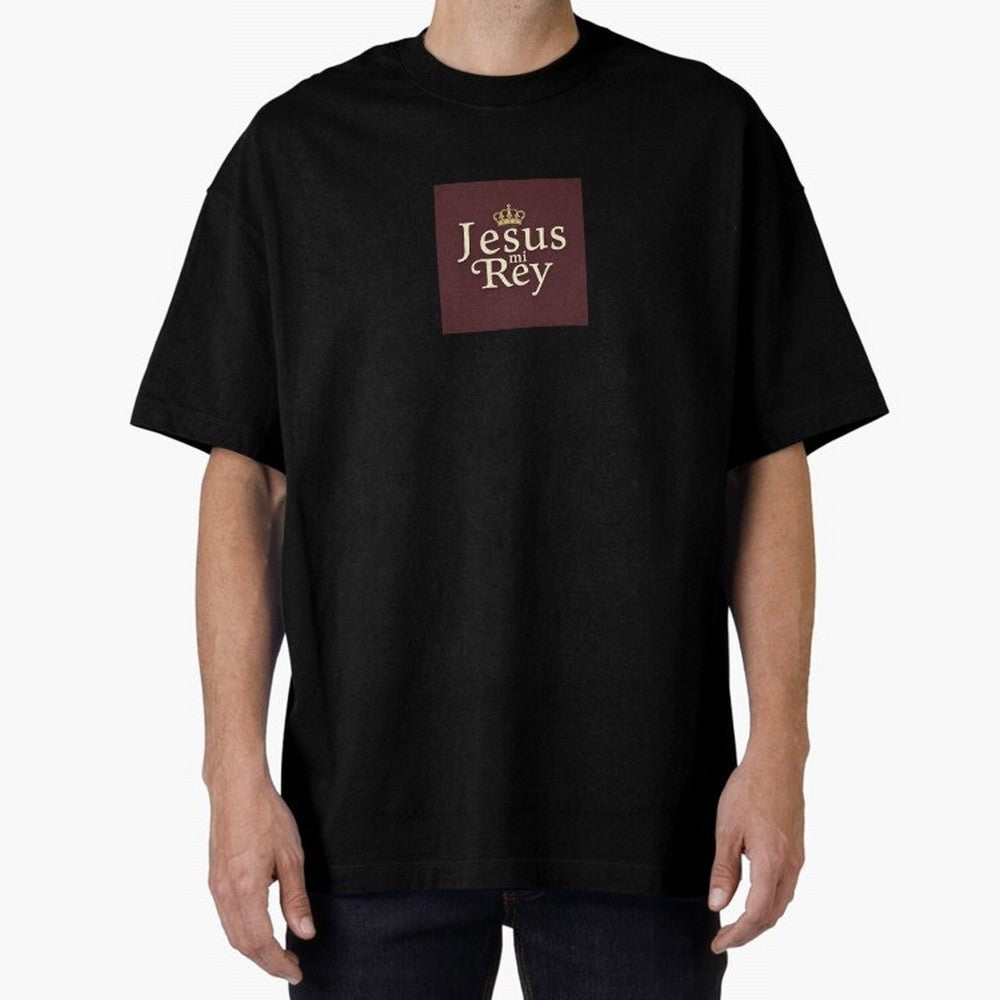 Jesus Mi Rey T shirt Oversized T-Shirt Bring Trophy Dreams to Match Day Hype around FIFA World Cup 2026 USA Canada Mexico, Cristiano Ronaldo, Argentina, Supporter Pride, Iconic Celebrations, Legendary Names and Global Match Day Energy; Made for