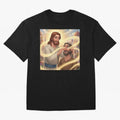 Jesus cure the blind Oversized T-Shirt Upgrade Global Football Passion for FIFA World Cup 2026 Group Stage, Celebrating Cristiano Ronaldo, Haaland and CR7, Argentina and Brazil, Stadium Memories, Football Loyalty, International Chants and