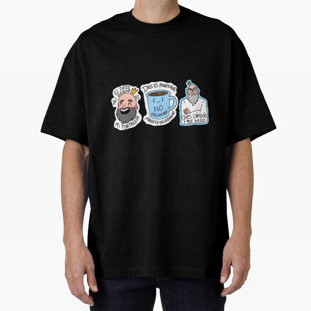 El Gozo Del Seor Es Mi Fortaleza Recuerda Que Dios Es Proveedor No Delivery Oversized T-Shirt Live for the Drama of Global Football Passion for FIFA World Cup 2026, Highlighting Neymar, Argentina and Brazil, Championship Spirit, Famous Goals,