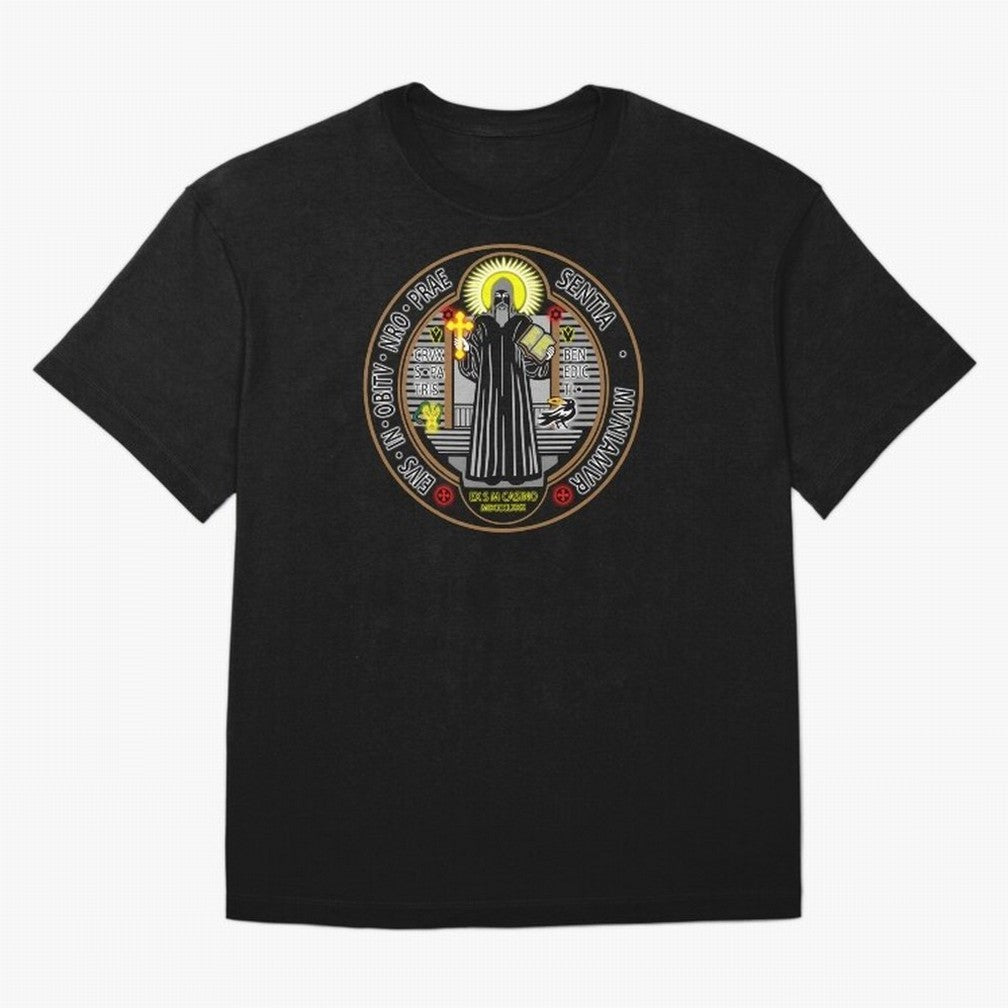 Medalla de San Benito Color Frontal Oversized T-Shirt Feel the Roar of the FIFA World Cup 2026 Group Stage Journey through CR7 and Messi Highlights, Netherlands Pride, Championship Spirit, Famous Goals, Roaring Crowds and International Football