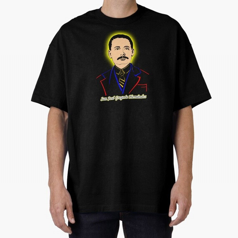 San Jos¨¦ Gregorio Hern¨¢ndez Oversized T-Shirt Follow Match Day Hype around FIFA World Cup 2026 USA Canada Mexico, Cristiano Ronaldo, Brazil, Tournament Hype, Historic Matchups, Family Viewing Parties and Global Sports Pride; Ideal for Passionate