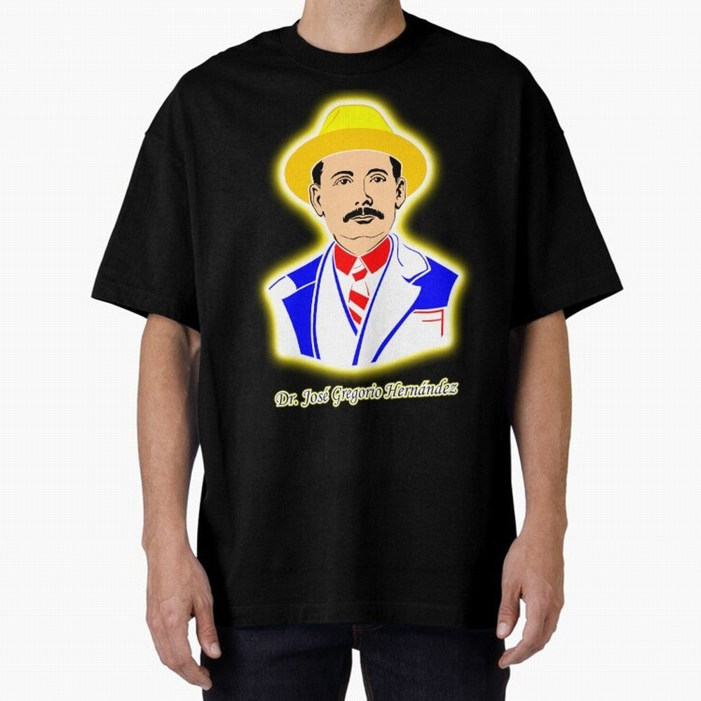 Dr. Jos¨¦ Gregorio Hern¨¢ndez Oversized T-Shirt Bring Home FIFA World Cup 2026 for Fans of Cristiano Ronaldo, Haaland and CR7 and France and Portugal, Bringing Retro Football Energy, Iconic Rivalries, Trophy Chase Drama and Stadium Atmosphere;