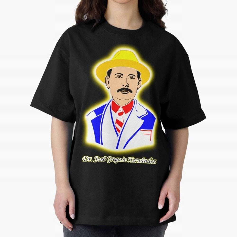 Dr. Jos¨¦ Gregorio Hern¨¢ndez Oversized T-Shirt Bring Home FIFA World Cup 2026 for Fans of Cristiano Ronaldo, Haaland and CR7 and France and Portugal, Bringing Retro Football Energy, Iconic Rivalries, Trophy Chase Drama and Stadium Atmosphere;