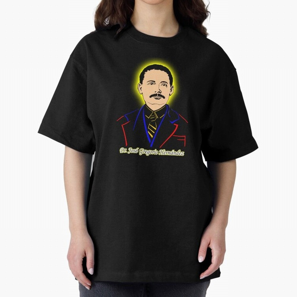 Dr. jose gregorio hernandez colores Oversized T-Shirt Join Global Football Passion for FIFA World Cup 2026 Group Stage, Built around Mbappe, Argentina and Brazil, Retro Football Energy, Iconic Rivalries, Trophy Chase Drama and Stadium Atmosphere;