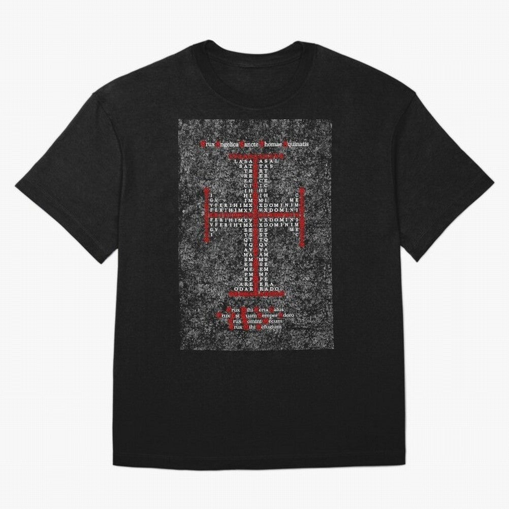 Cruz Ang¨¦lica de Santo Tom¨¢s de Aquino Relieve Oversized T-Shirt Follow Match Day Hype around FIFA World Cup 2026 Group Stage, Neymar, Spain, Football Passion, Legendary Performances, Festival Vibes and Supporter Community; Perfect for People Who