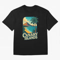 Tropical Shoreline of the Canary Islands Spain Oversized T-Shirt Bring World Football Passion into FIFA World Cup 2026 USA Canada Mexico Spirit, Driven by Argentina, Mbappe and Neymar, Soccer Culture, Superstar Moments, National Team Dreams and