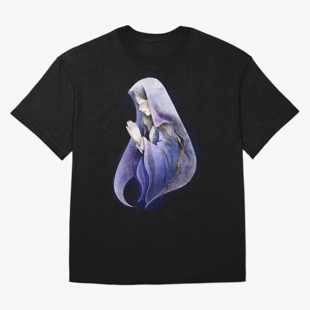 Holy Mary, Mother of God Oversized T-Shirt Mark the FIFA World Cup 2026 USA Canada Mexico Journey through Mbappe Highlights, Portugal Pride, Stadium Chants, National Pride, Trophy Dreams and Unforgettable Football Memories; Ideal for Football Dads,