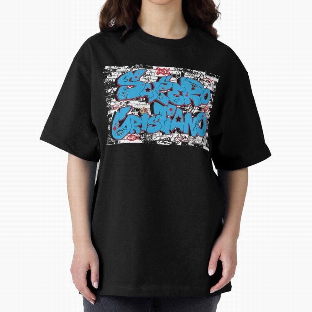 Salsero Cristiano Oversized T-Shirt Bring FIFA World Cup 2026 Built around Neymar, Haaland and Cristiano Ronaldo, Portugal Energy, Supporter Pride, Iconic Celebrations, Legendary Names and Global Match Day Energy; Perfect for Supporters Who Want