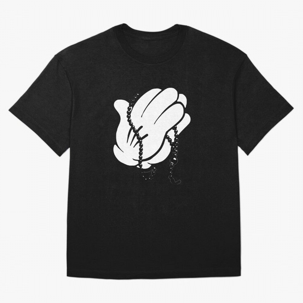 Funny praying hands Oversized T-Shirt Enjoy the Biggest Football Party of FIFA World Cup 2026 USA Canada Mexico Spirit, Driven by Argentina, France and Brazil, CR7 and Messi, Worldwide Fan Energy, Dramatic Goals, Stadium Lights and Championship