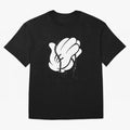 Funny praying hands Oversized T-Shirt Enjoy the Biggest Football Party of FIFA World Cup 2026 USA Canada Mexico Spirit, Driven by Argentina, France and Brazil, CR7 and Messi, Worldwide Fan Energy, Dramatic Goals, Stadium Lights and Championship