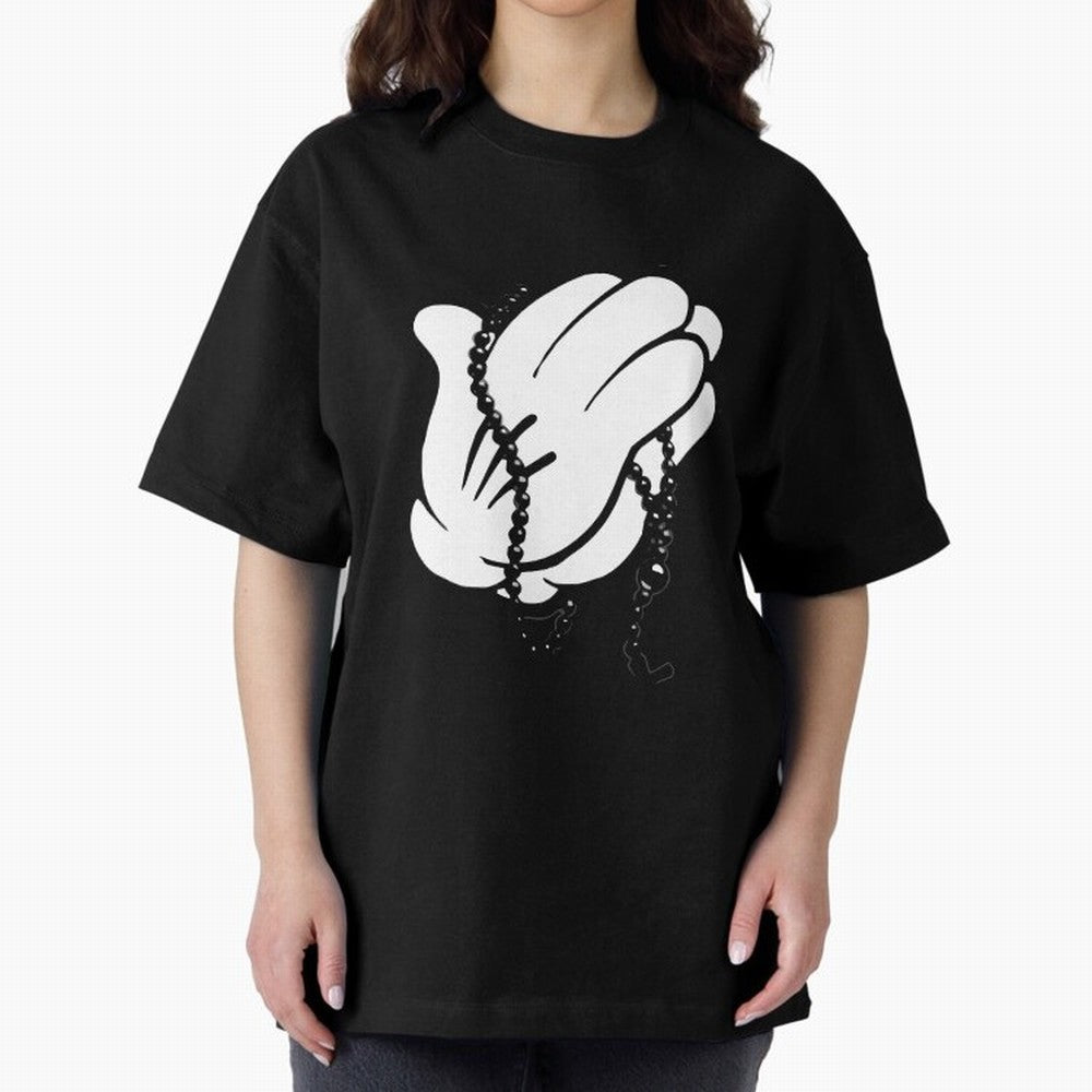 Funny praying hands Oversized T-Shirt Enjoy the Biggest Football Party of FIFA World Cup 2026 USA Canada Mexico Spirit, Driven by Argentina, France and Brazil, CR7 and Messi, Worldwide Fan Energy, Dramatic Goals, Stadium Lights and Championship