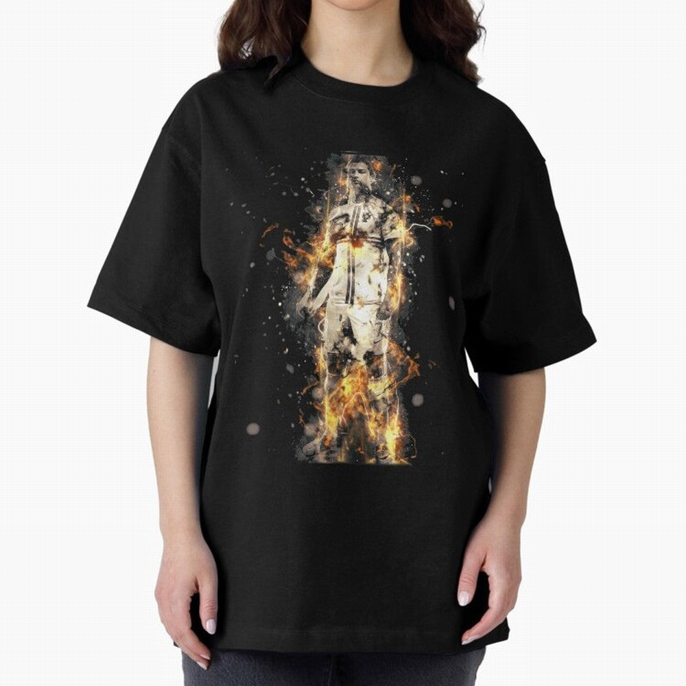 Ronaldo On Fire T Shirt Cristiano Cr7 Soccer S Jersey Men Madrid 7 Portugal Football Real White Kids Tee Mens Black Oversized T-Shirt Make Memories around Match Day Hype around FIFA World Cup 2026 Group Stage, Messi, CR7 and Mbappe, England, France