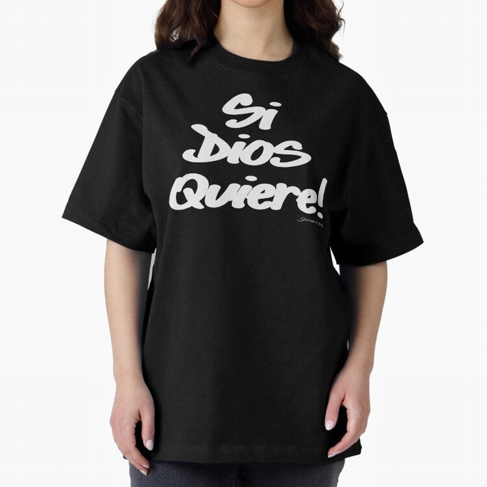 Si Dios Quiere! Oversized T-Shirt Turn Every Weekend Toward FIFA World Cup 2026 Group Stage Featuring CR7, Argentina and Brazil Energy, Football History, Final Match Energy, Crowd Noise and Once in a Lifetime Moments; Perfect for People Who Love
