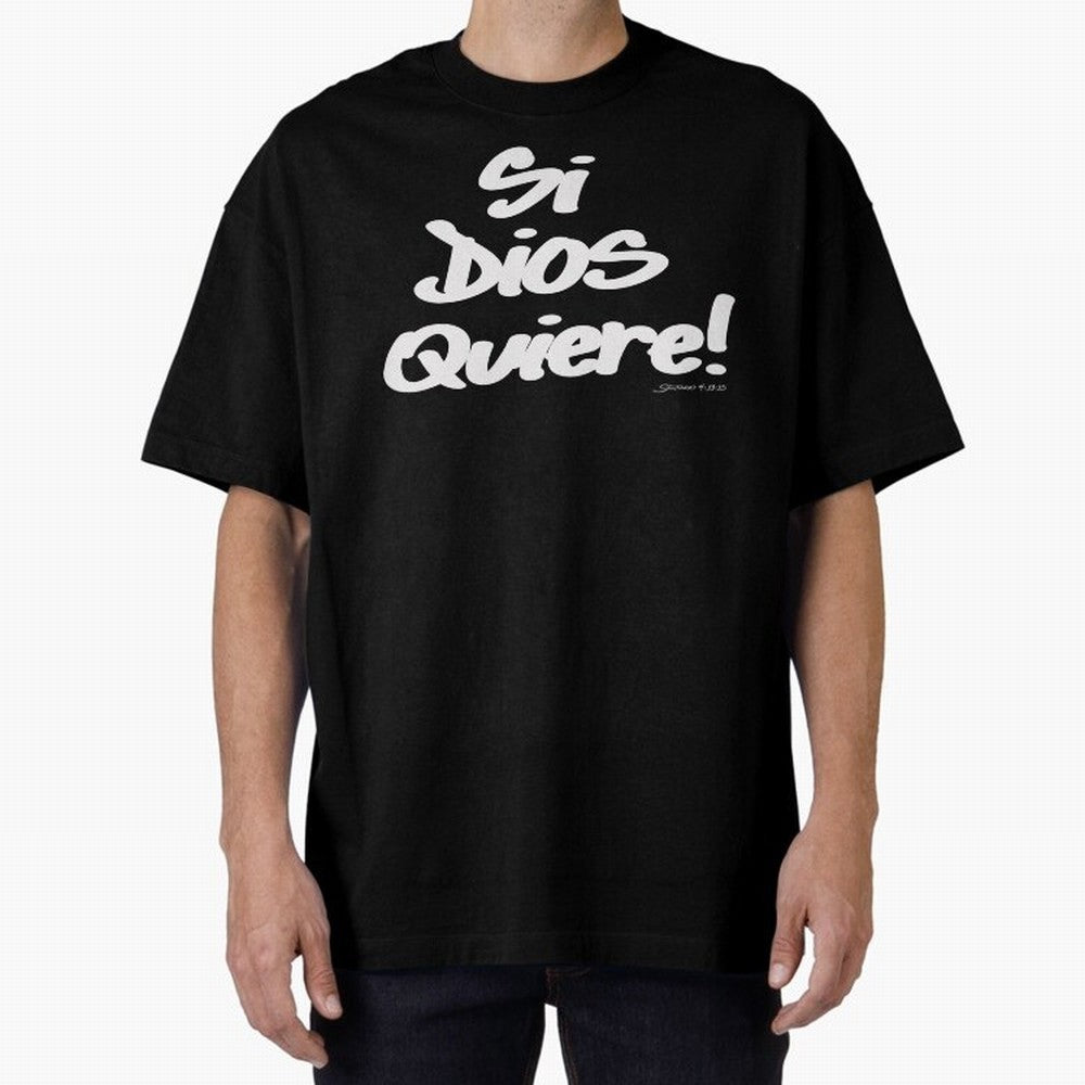 Si Dios Quiere! Oversized T-Shirt Turn Every Weekend Toward FIFA World Cup 2026 Group Stage Featuring CR7, Argentina and Brazil Energy, Football History, Final Match Energy, Crowd Noise and Once in a Lifetime Moments; Perfect for People Who Love