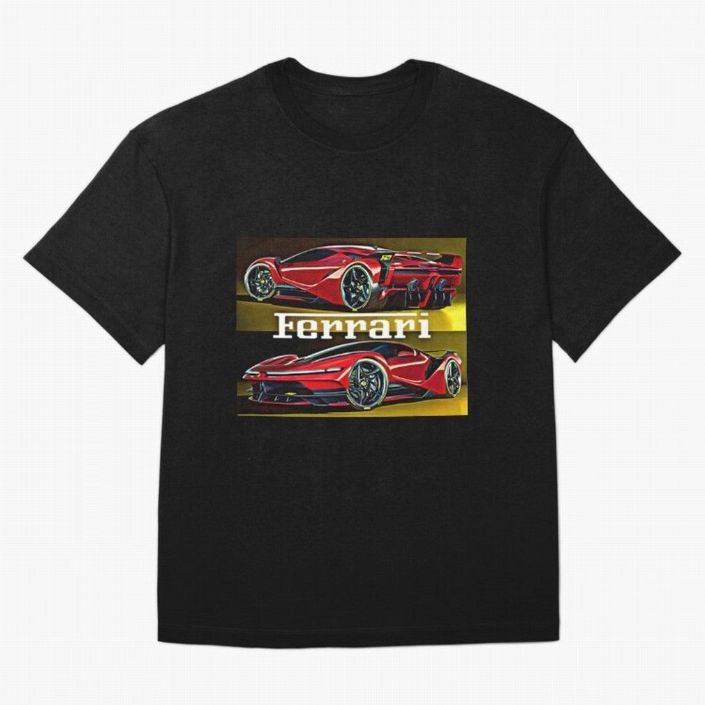 Ferarri F Concept Oversized T-Shirt Turn Football Passion into the FIFA World Cup 2026 Group Stage Journey through Messi and Cristiano Ronaldo Highlights, England Pride, Classic Soccer Heritage, Championship Pressure, Fan Loyalty and International