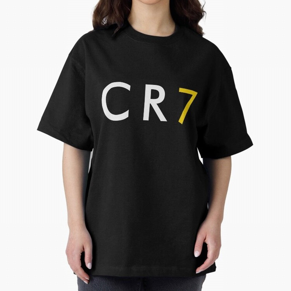 CR7 Oversized T-Shirt Bring World Football Passion into Global Football Passion for FIFA World Cup 2026 USA Canada Mexico, with Neymar, England and Germany, Classic Soccer Heritage, Championship Pressure, Fan Loyalty and International Pride;
