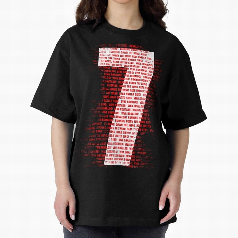 Viva Ronaldo - Chant - Number 7 Oversized T-Shirt Make Game Day About the FIFA World Cup 2026 Journey through Cristiano Ronaldo, Haaland and CR7 Highlights, England, France and Netherlands Pride, Champion Mindset, Group Stage Buzz, Knockout Tension