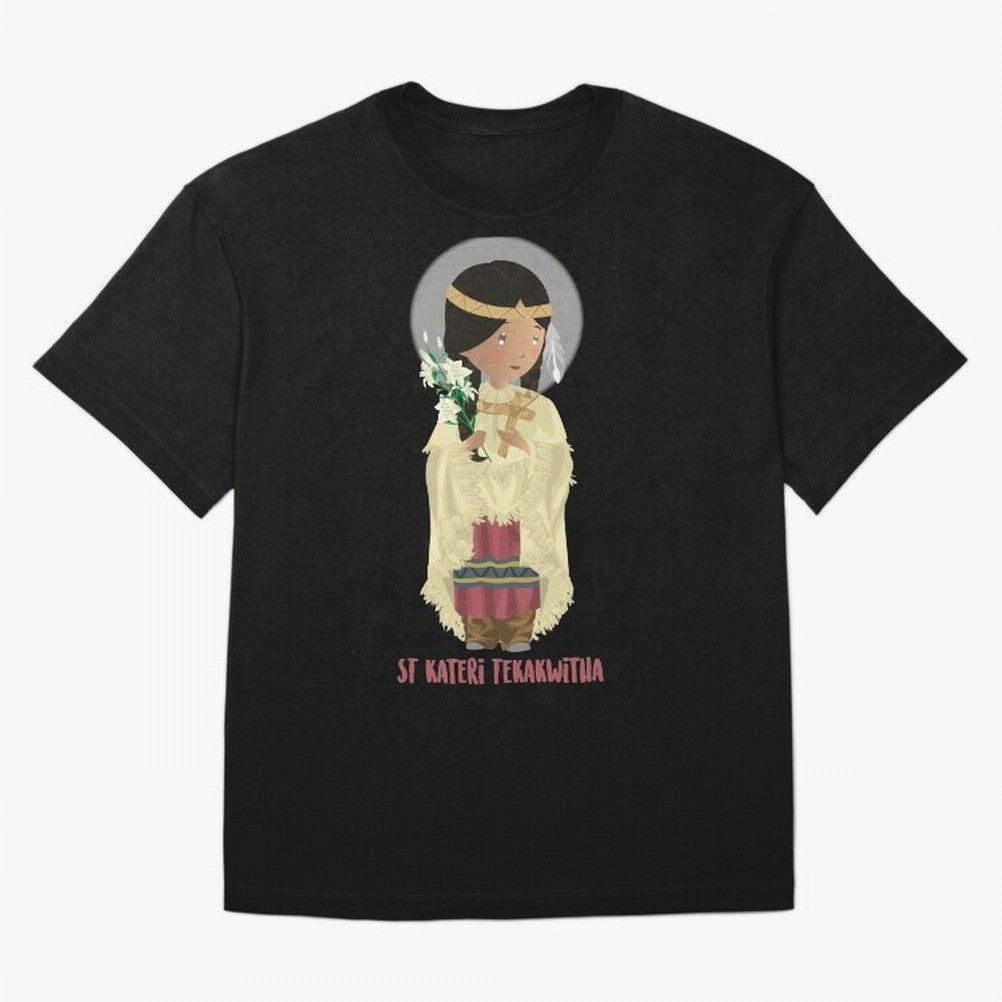Saint Kateri Tekakwitha Oversized T-Shirt Back the Journey through the FIFA World Cup 2026 Group Stage Journey through Haaland Highlights, Argentina Pride, Tournament Hype, Historic Matchups, Family Viewing Parties and Global Sports Pride; Perfect