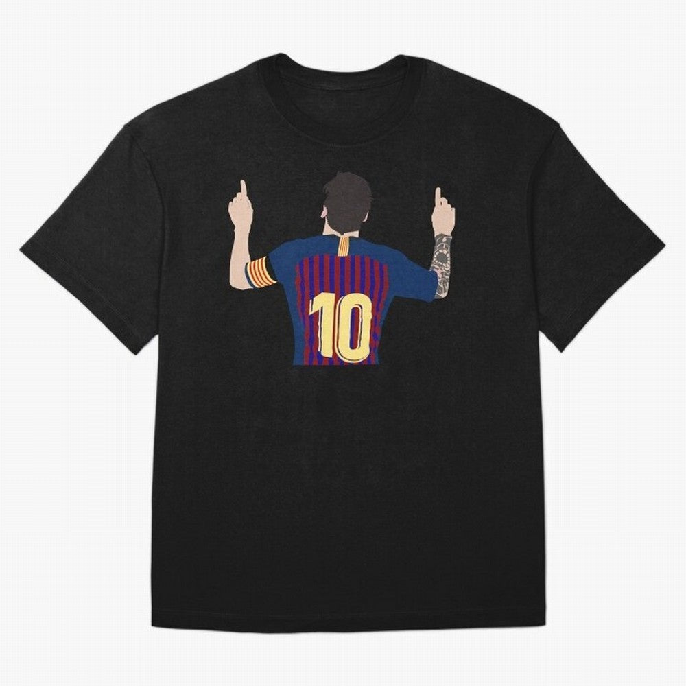 Lionel Messi Iconic Goal Celebration #o44 Oversized T-Shirt Celebrate Global Passion for Global Football Passion for FIFA World Cup 2026 Group Stage, with Neymar, Haaland and Cristiano Ronaldo, Portugal, Classic Soccer Heritage, Championship