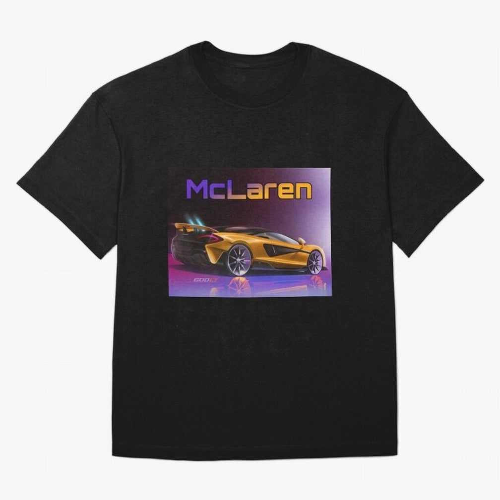 Mclaren in Gradient Metallic Color Oversized T-Shirt Make Every Kick Count in Match Day Hype around FIFA World Cup 2026 Group Stage, Haaland and Mbappe, Brazil, Soccer Culture, Superstar Moments, National Team Dreams and Competitive Fire; Perfect