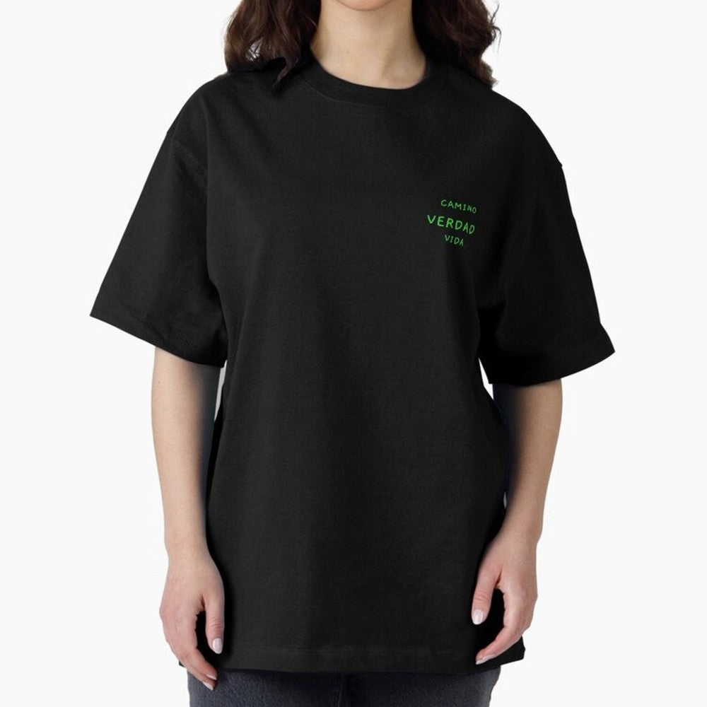 Camino ¨C Cita b¨ªblica cristiana Oversized T-Shirt Turn Football Passion into Match Day Hype around FIFA World Cup 2026 Group Stage, Haaland, France, Soccer Culture, Superstar Moments, National Team Dreams and Competitive Fire; Great for Watch