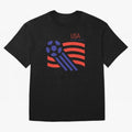 World USA 94 Oversized T-Shirt Feel International Energy from Global Football Passion for FIFA World Cup 2026, Inspired by Neymar, Brazil, Portugal and Argentina, Football Festival Excitement, Trophy Ambitions, Country Rivalries and Star Player