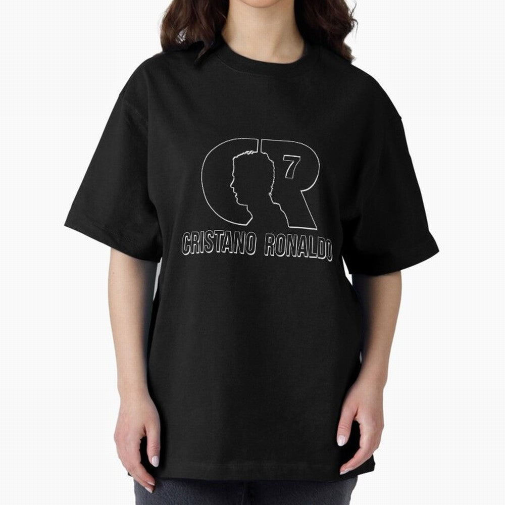 Cristano Ronaldo Desing Oversized T-Shirt Show Fan Pride Across the FIFA World Cup 2026 Group Stage Journey through Haaland and Mbappe Highlights, Argentina Pride, Match Day Excitement, Supporter Culture, Golden Goals and Global Football Passion;