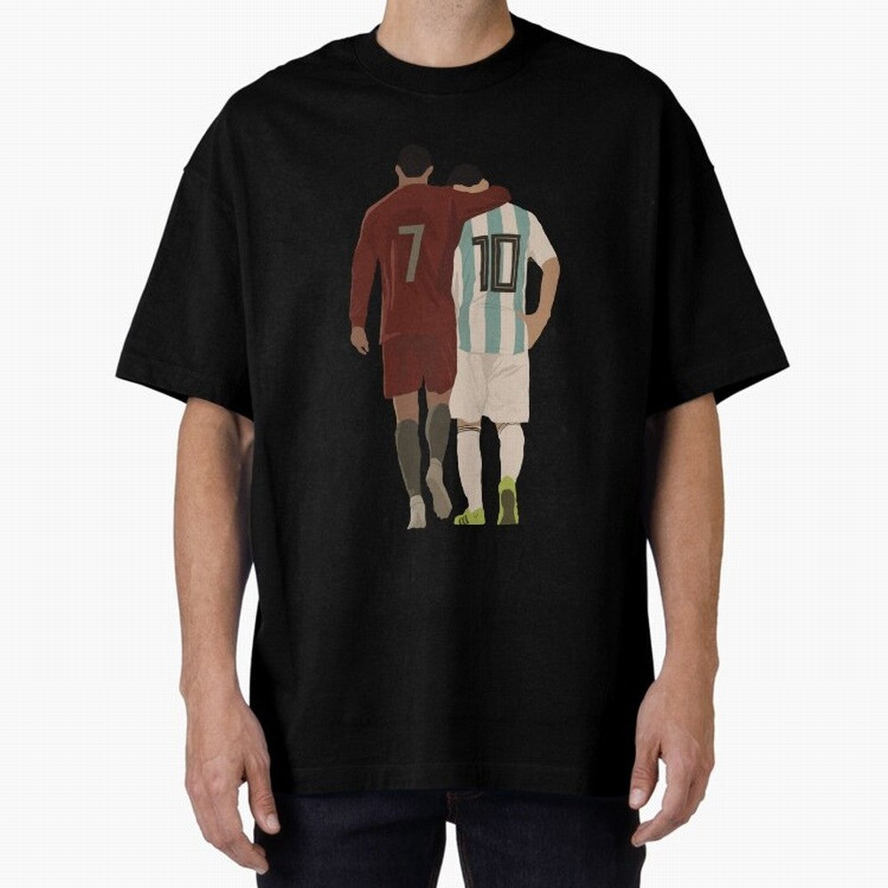 The Greatest Of All Time Oversized T-Shirt Bring Retro Soccer Energy to FIFA World Cup 2026 Group Stage Filled with Cristiano Ronaldo, England and Germany Energy, Game Day Rituals, Football Legends, Country Pride and the Road to the Final; Ideal