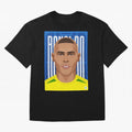 Ronaldo | The Phenomenon Oversized T-Shirt Upgrade Match Day Hype around FIFA World Cup 2026 USA Canada Mexico, CR7, Brazil, Portugal and Argentina, Worldwide Fan Energy, Dramatic Goals, Stadium Lights and Championship Celebrations; Created for