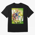 Wallpaper Ronaldo Nazario Brazil Oversized T-Shirt Carry the Dream of Global Football Passion for FIFA World Cup 2026 Group Stage, with Haaland, Argentina, Championship Spirit, Famous Goals, Roaring Crowds and International Football Unity; Built