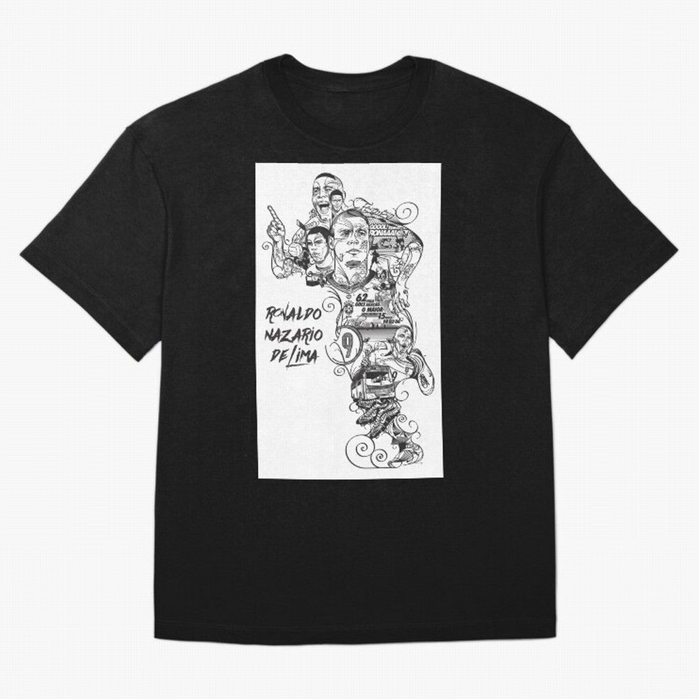 The R9 Era Oversized T-Shirt Turn Up for FIFA World Cup 2026 Group Stage for Fans of CR7 and Netherlands, Bringing Stadium Memories, Football Loyalty, International Chants and Championship Tradition; Perfect for People Who Love Argentina, Brazil,