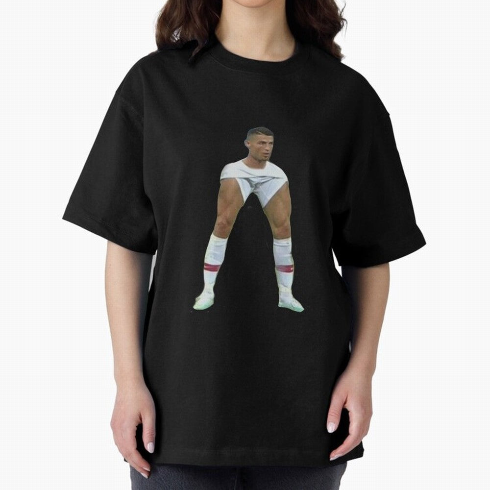 Ronaldo Oversized T-Shirt Bring Global Tournament Vibes to FIFA World Cup 2026 Spirit, Highlighting Netherlands, Cristiano Ronaldo, Supporter Pride, Iconic Celebrations, Legendary Names and Global Match Day Energy; Made for Collectors Who Enjoy