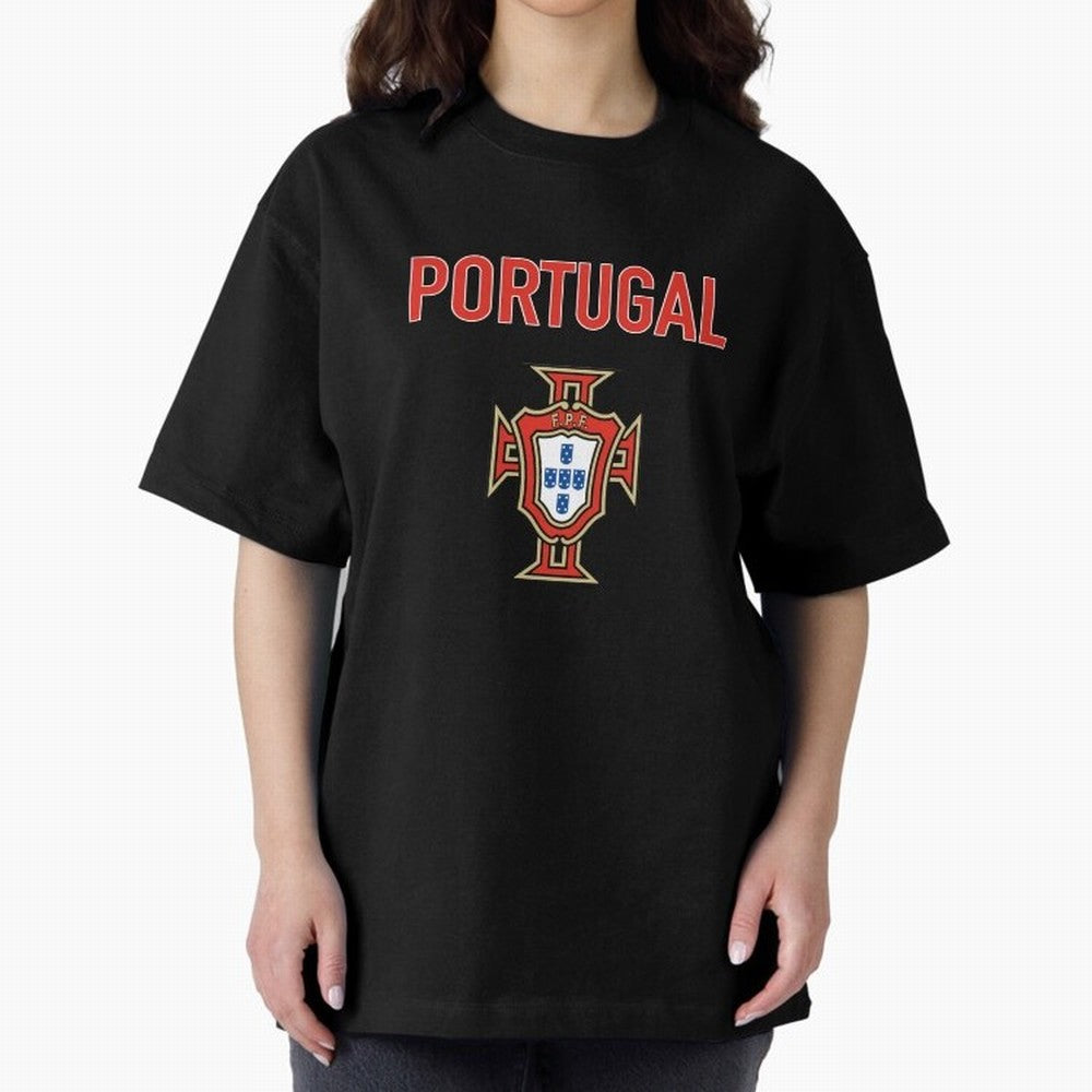 Portugal Oversized T-Shirt Celebrate Fan Favorites in FIFA World Cup 2026 USA Canada Mexico Driven by Messi, Neymar and Mbappe, England, France and Netherlands Energy, Championship Spirit, Famous Goals, Roaring Crowds and International Football