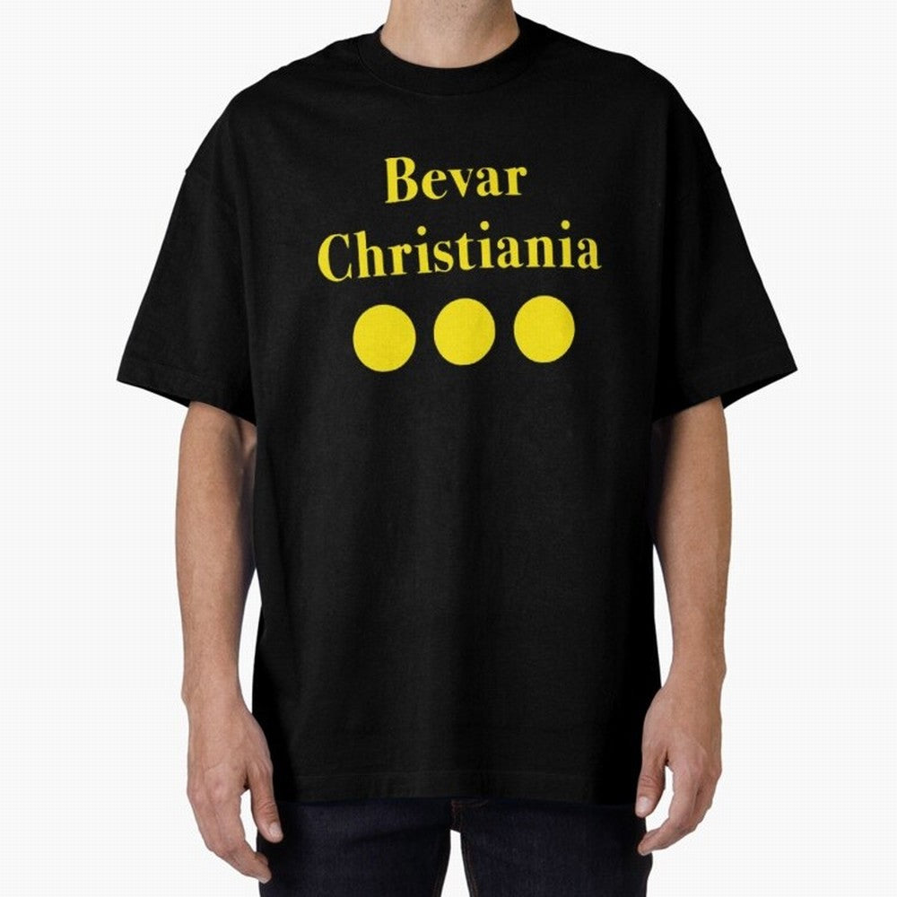 Bevar Christiania Oversized T-Shirt Unlock Global Football Passion for FIFA World Cup 2026, Connected to Haaland, England, France and Netherlands, Champion Mindset, Group Stage Buzz, Knockout Tension and Passionate Fan Culture; Created for Match