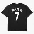 Ronaldo 7 Oversized T-Shirt Turn Every Weekend Toward the FIFA World Cup 2026 USA Canada Mexico Journey through Neymar, Haaland and Cristiano Ronaldo Highlights, Brazil, Portugal and Argentina Pride, Goal Celebration Energy, Supporter Heritage,