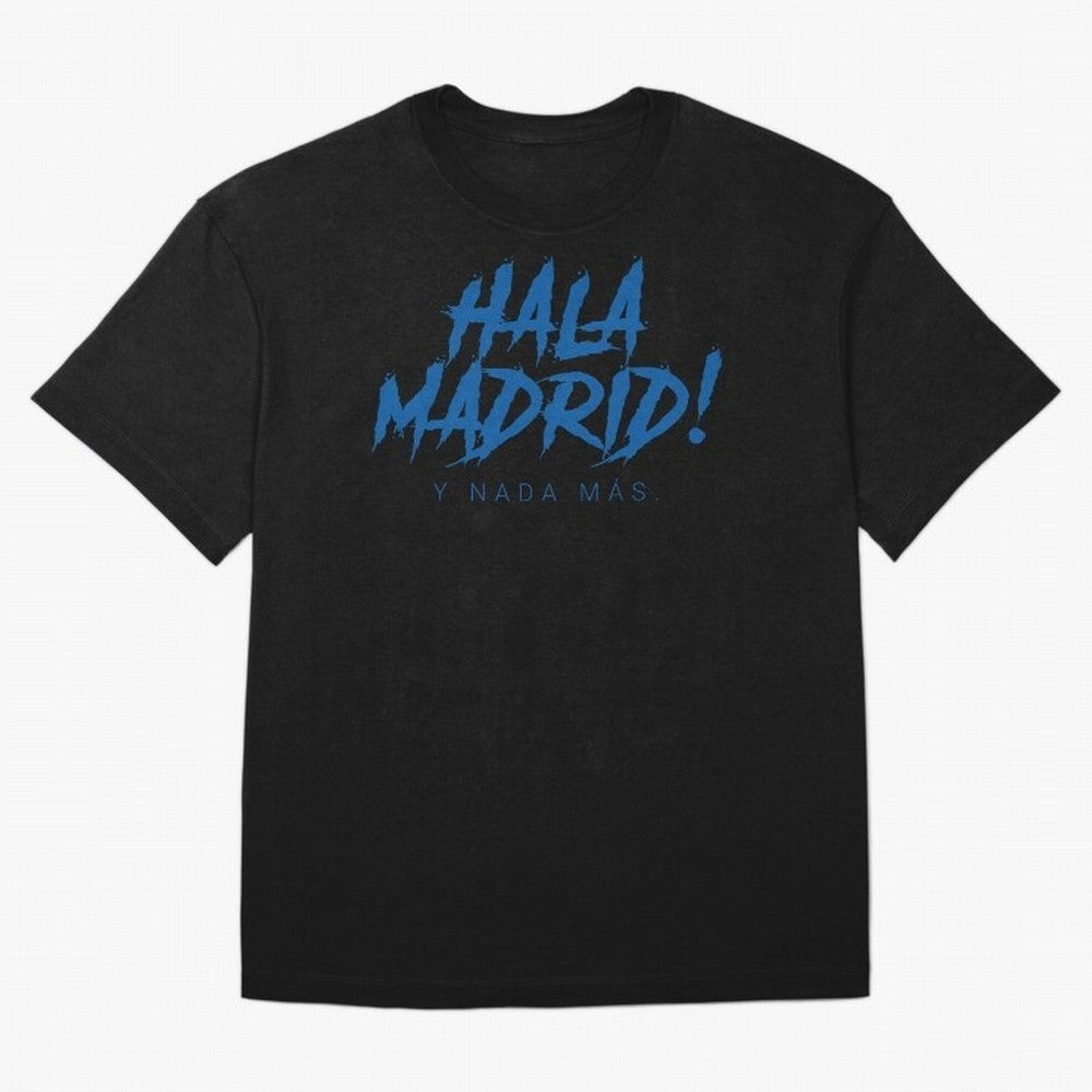 Hala Madrid Oversized T-Shirt Stand with Match Day Hype around FIFA World Cup 2026, Messi, CR7 and Mbappe, Brazil, Portugal and Argentina, Match Day Excitement, Supporter Culture, Golden Goals and Global Football Passion; Created for Match Day