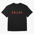 Manchester United legends Oversized T-Shirt Represent FIFA World Cup 2026 Spirit, Highlighting Argentina and Brazil, Messi, CR7 and Mbappe, Vintage Soccer Flavor, Modern Football Stars, National Flags and Final Night Emotion; Made for Die Hard