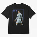 Ronaldo Christiano ronaldo Oversized T-Shirt Represent FIFA World Cup 2026 Group Stage for Fans of Mbappe and Neymar and Spain and Netherlands, Bringing Global Supporter Spirit, Legendary Goals, National Colors and Tournament Celebration; Ideal for