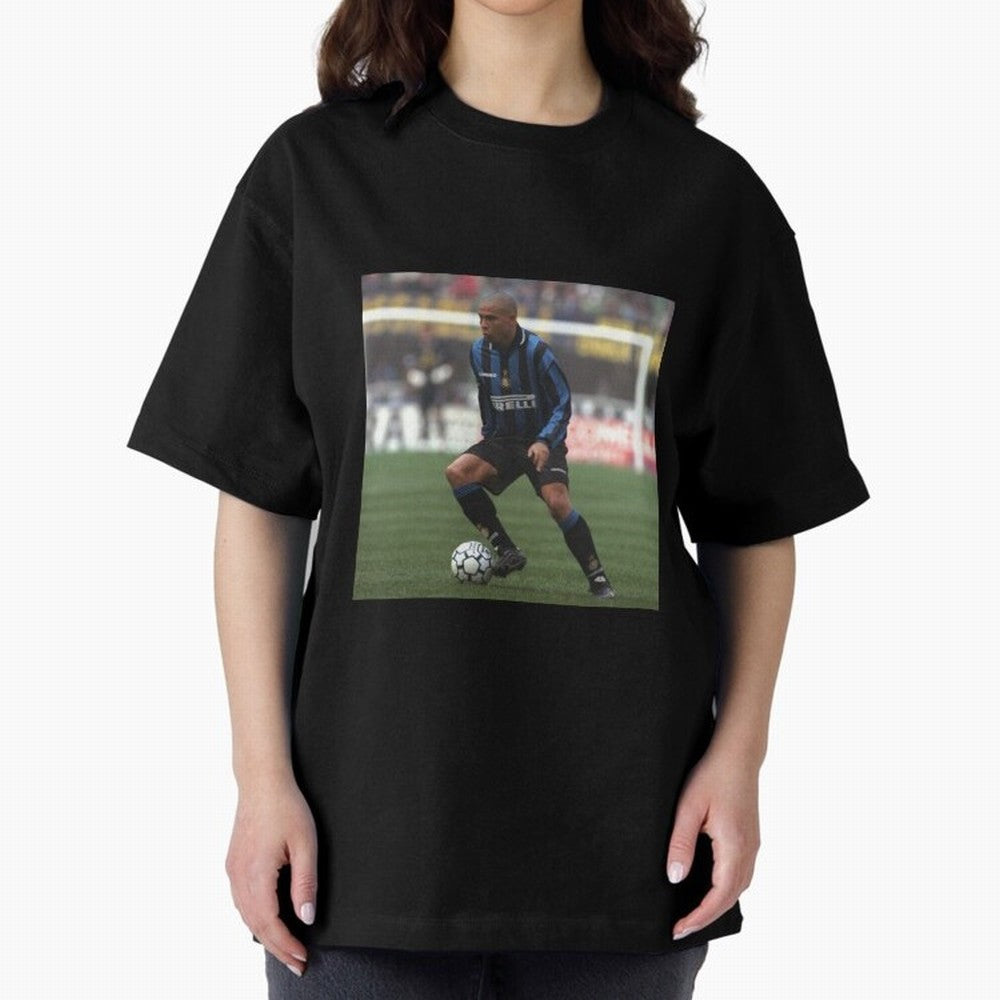 R9 Oversized T-Shirt Share the Excitement of FIFA World Cup 2026 Group Stage for Fans of Mbappe and Neymar and Spain and Netherlands, Bringing Fan Favorite Moments, National Team Passion, Big Match Drama and Soccer History; Great for Watch Parties,