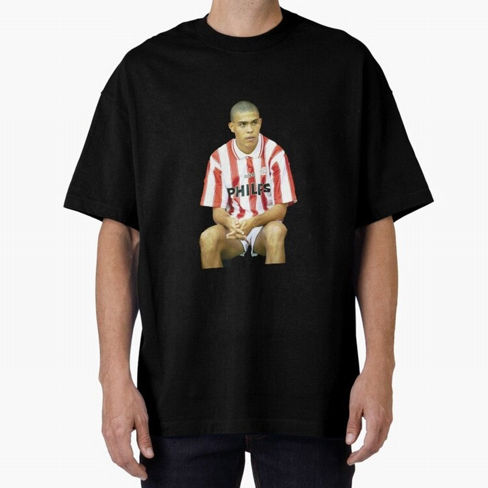 Ronaldo Oversized T-Shirt Celebrate Football Dreams Across FIFA World Cup 2026 Group Stage Spirit, Featuring Brazil, Messi, Neymar and Mbappe, Stadium Memories, Football Loyalty, International Chants and Championship Tradition; Ideal for Passionate