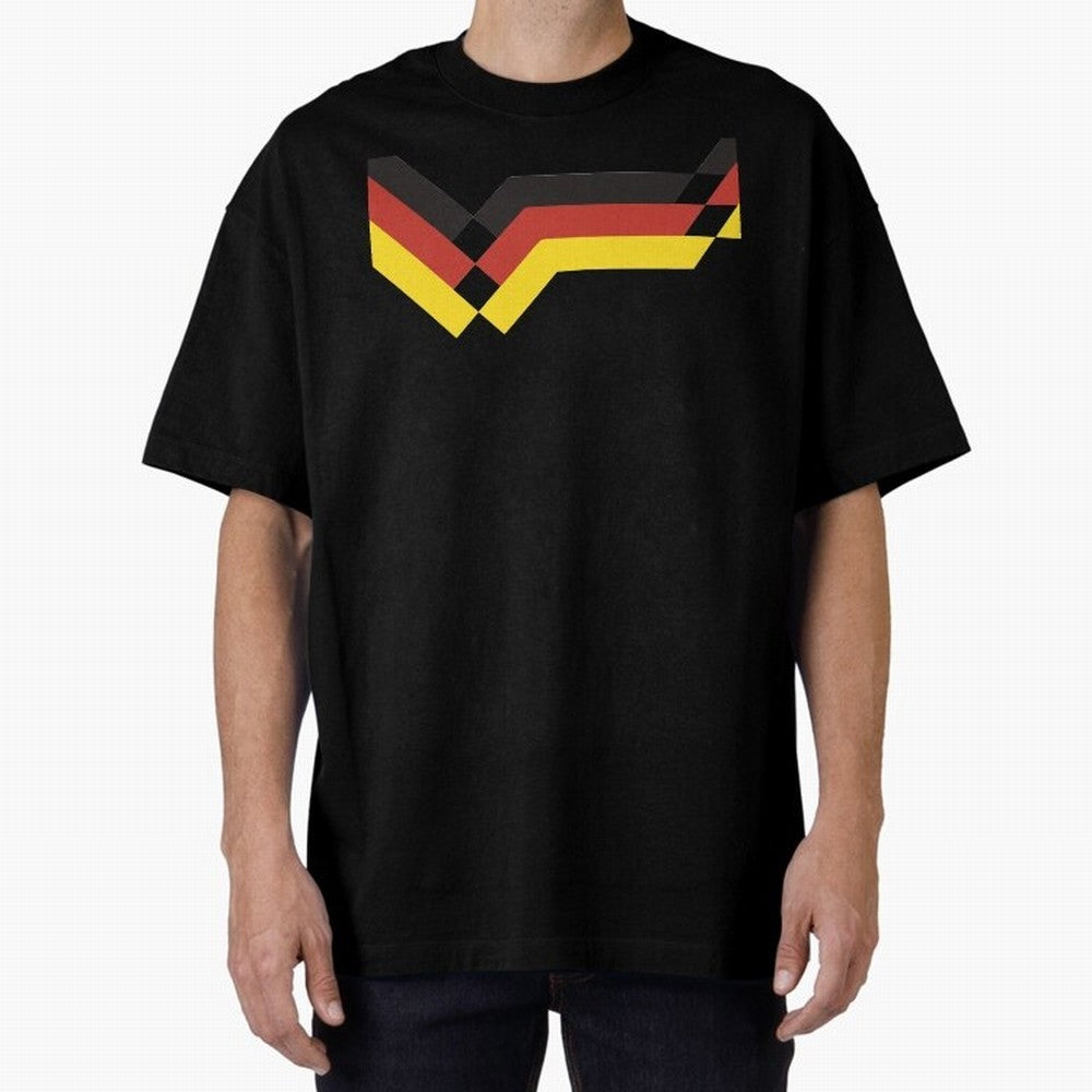 Germany Oversized T-Shirt Elevate FIFA World Cup 2026 USA Canada Mexico Spirit, Highlighting Brazil, Portugal and Argentina, Cristiano Ronaldo, Supporter Pride, Iconic Celebrations, Legendary Names and Global Match Day Energy; Great for Supporters