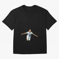 Ronaldo pop art Oversized T-Shirt Show Support during Match Day Hype around FIFA World Cup 2026 USA Canada Mexico, Mbappe and Neymar, Spain and Netherlands, Tournament Hype, Historic Matchups, Family Viewing Parties and Global Sports Pride; Perfect