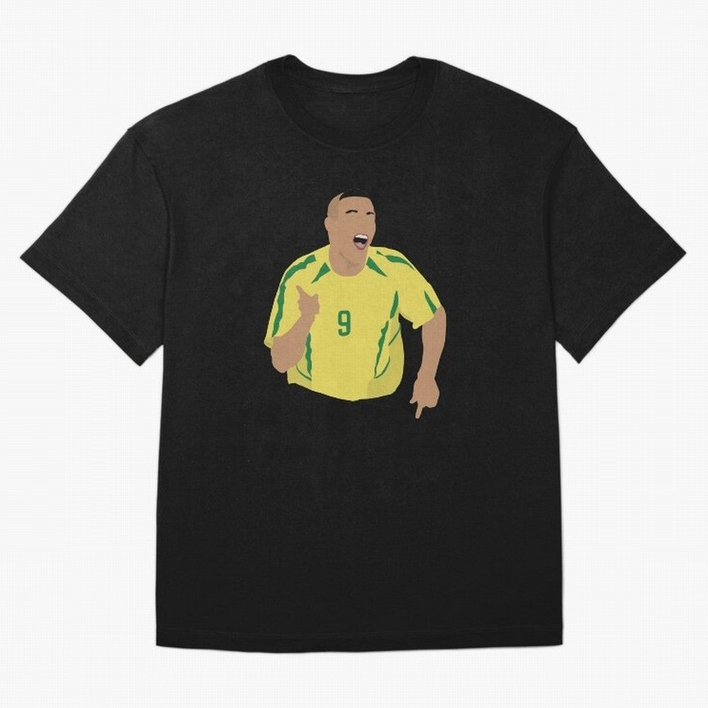 Ronaldo Oversized T-Shirt Capture the FIFA World Cup 2026 Journey through Cristiano Ronaldo, Haaland and CR7 Highlights, Brazil Pride, Classic Soccer Heritage, Championship Pressure, Fan Loyalty and International Pride; Great for Watch Parties,