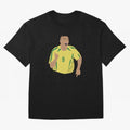Ronaldo Oversized T-Shirt Capture the FIFA World Cup 2026 Journey through Cristiano Ronaldo, Haaland and CR7 Highlights, Brazil Pride, Classic Soccer Heritage, Championship Pressure, Fan Loyalty and International Pride; Great for Watch Parties,